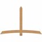 Ekena Millwork Bellingham Timber Gable Bracket, Western Red Cedar, 84"W x 56"H x 1 1/2"D x 5 1/2"F, 16/12 Pitch GBW084X56X0206BEL00SWR - alternate 1